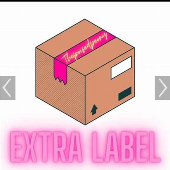 Extra shipping label for shows - Picture 1 of 1